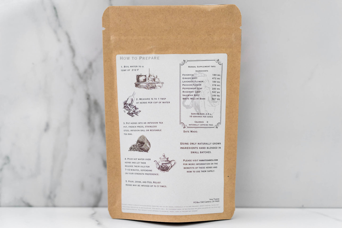 Headache Herbal Tea