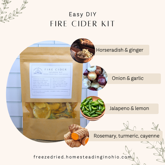 DIY Fire Cider Making Kit