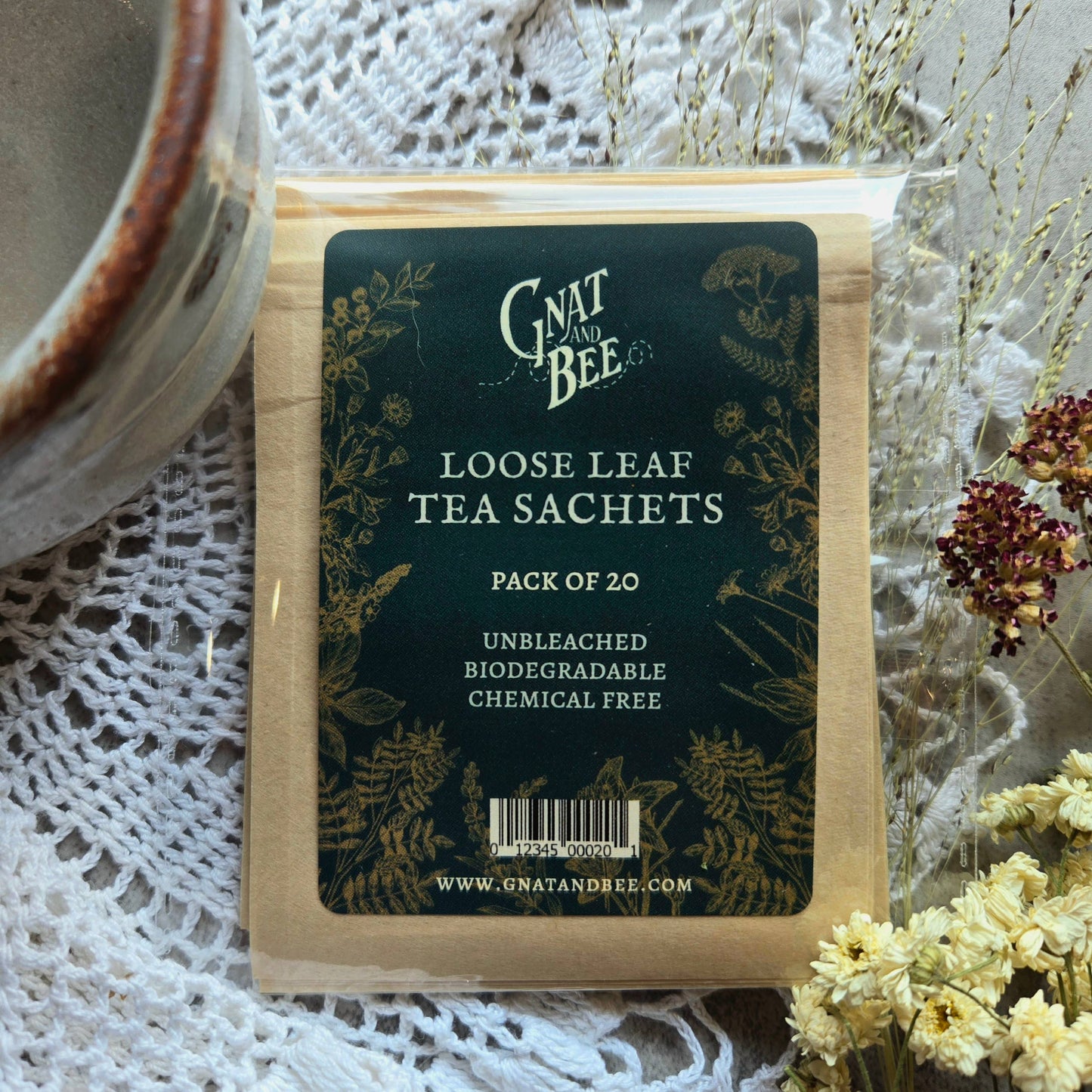 Tea Sachets- Loose Leaf Tea Bags