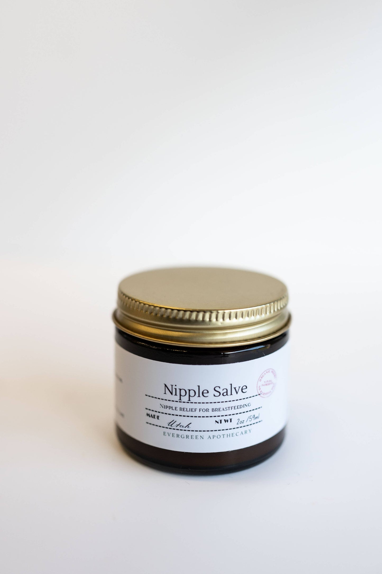 Nipple Salve - Organic Ingredients, Baby Safe