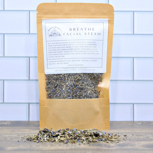 Breathe Facial Steam Kit Dried Herbs for Cough and Cold Relief